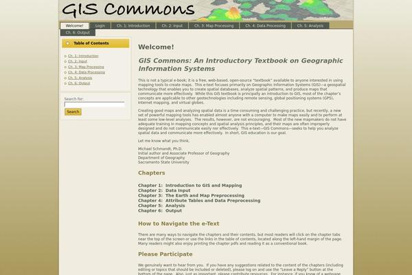 giscommons.org site used Ms3