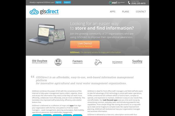 gisdirect.com site used Elogix_1.6