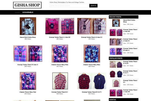 gishashop.com site used Sipwall