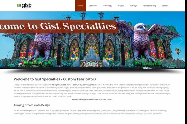gistspecialties.com site used Advertica-child