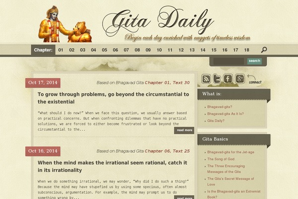 gitadaily.com site used Gitadaily