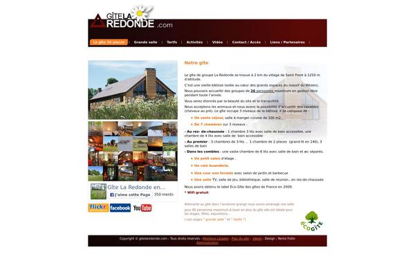 gitelaredonde.com site used Auvergnevacances