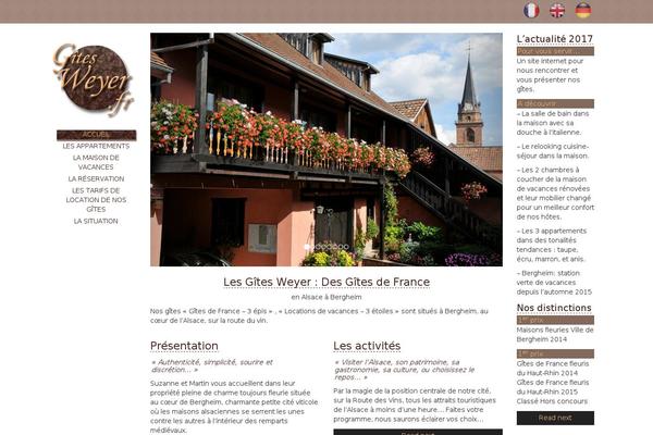 gites-weyer.fr site used Gites