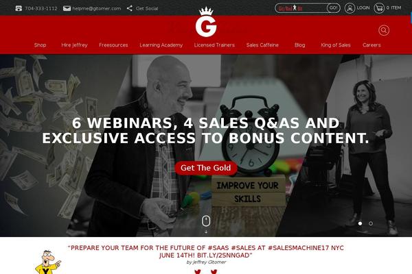 gitomer.com site used Gitomer