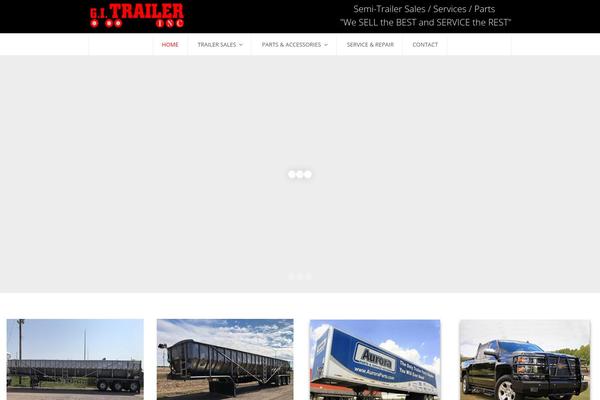 Total theme site design template sample