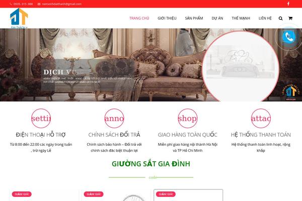 giuongsat.com.vn site used Impreza-purchashed