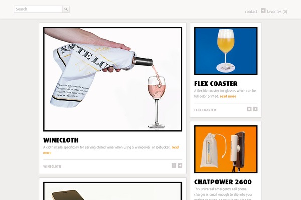 giveaways.nl site used Aboutdesign