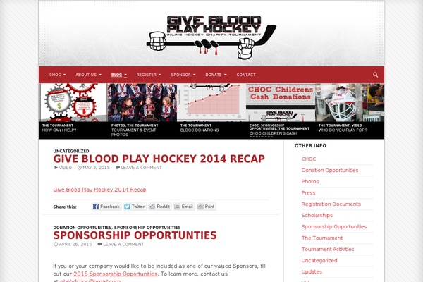 givebloodplayhockey.org site used Gbph2014