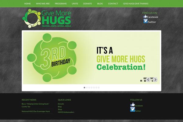 givemorehugs.org site used Hugs