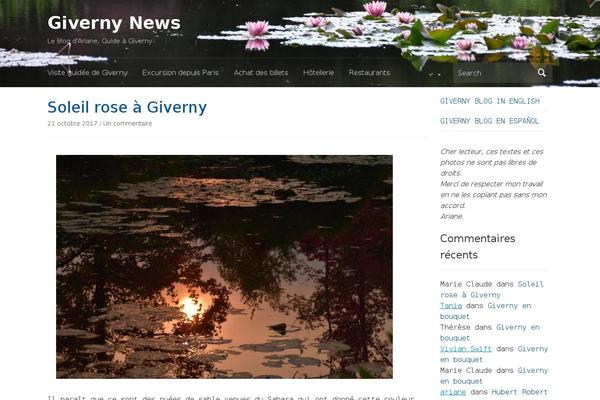 givernews.com site used Academica-child