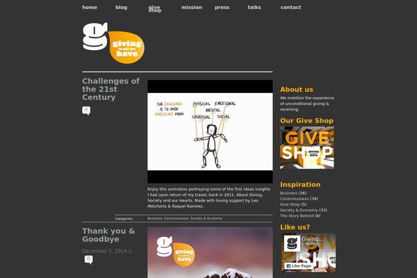 Wu Wei theme site design template sample