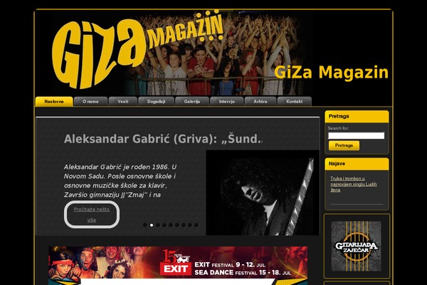 gizamagazin.com site used Giza_v1