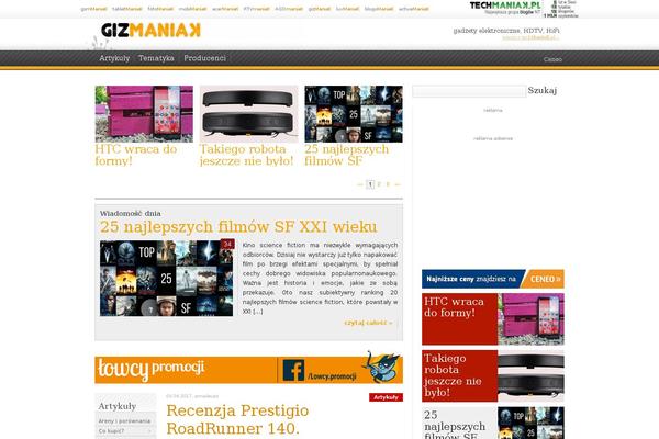 gizmaniak.pl site used Style-gizmaniak