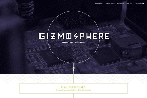 gizmosphere.org site used Gizmosphere