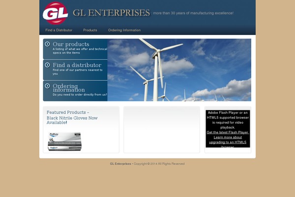 gl-enterprises.com site used Glenterprise