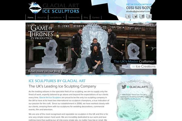 glacialart.com site used Gubbinz