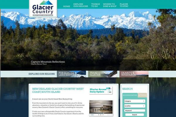 glaciercountry.co.nz site used Beckandcaul