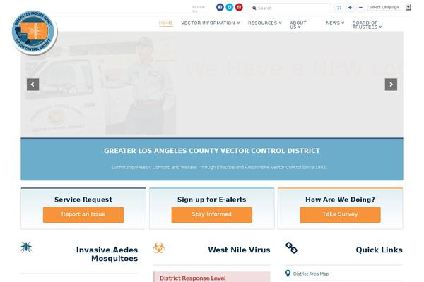 Site using Cornerstone plugin