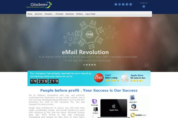 gladwevsoftware.com site used Gladwevsoftware