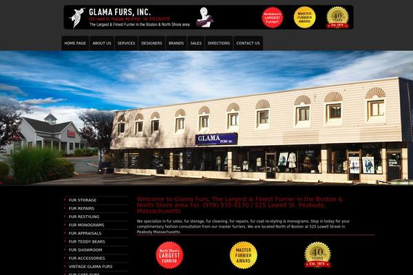 glamafurs.com site used Cameleon