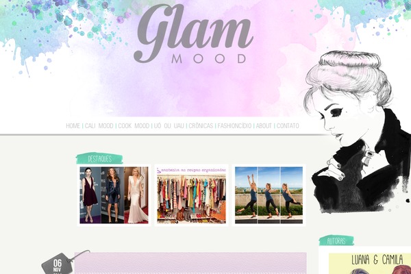 MH Magazine theme site design template sample