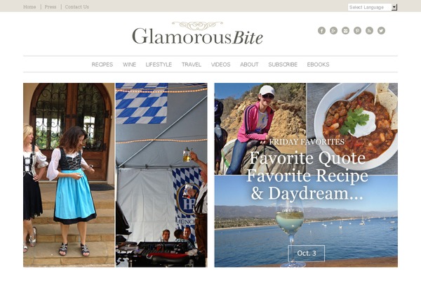 glamorousbite.com site used Chateaulala-child