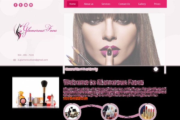 glamorousfaces.net site used Glamorous