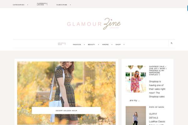 glamour-zine.com site used Niche-pro