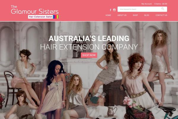 glamoursisters.com.au site used Glamour_sisters