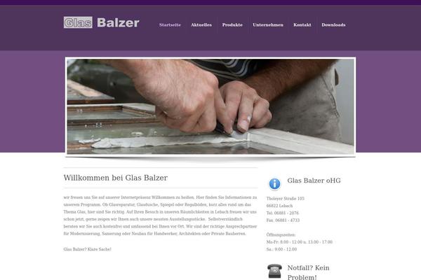 glas-balzer.de site used Glas-balzer