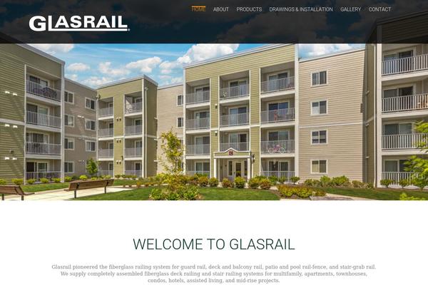 glasrail.com site used Avada