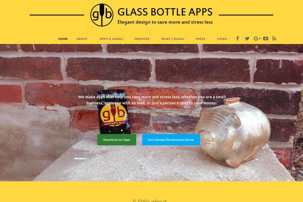 glassbottleapps.com site used Optimizer