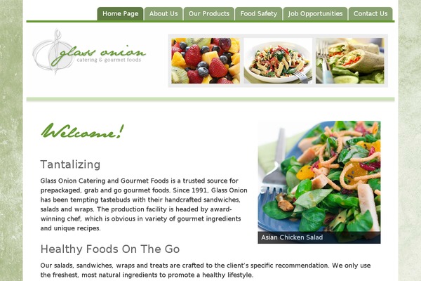 glassonioncatering.com site used Griddles