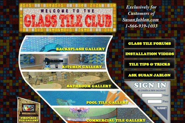 glasstileclub.com site used Glass-tile-club