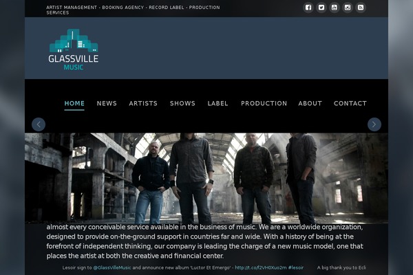 Site using Background Manager plugin