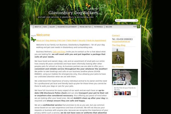 Greener Side theme site design template sample