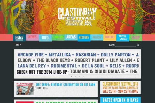 glastonburyfestivals.co.uk site used Glasto