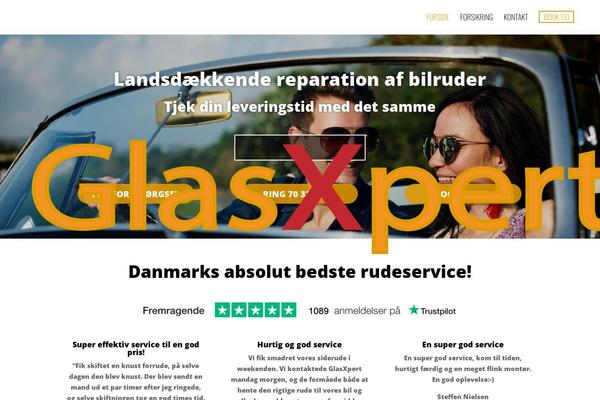 glasxpert.dk site used Glasxpert-child