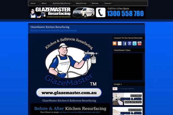 glazemaster.com.au site used Storm