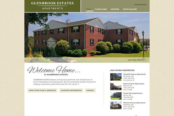 glenbrookestates.com site used Wakefield-location
