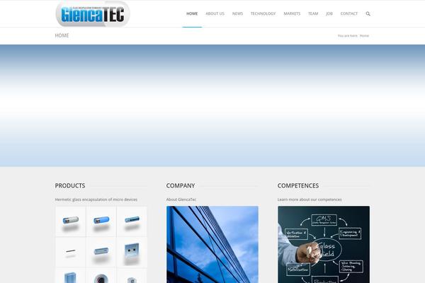 Enfold theme site design template sample