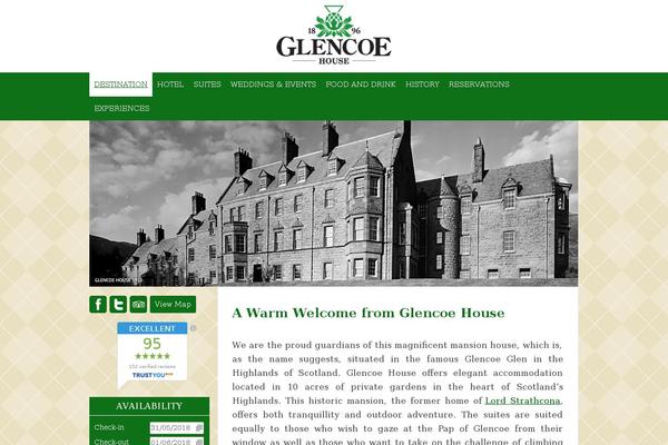 glencoe-house.com site used Glencoe