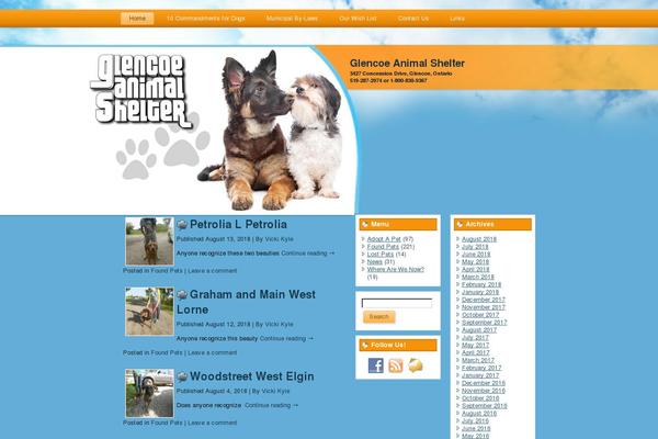 Site using Social Media Widget plugin
