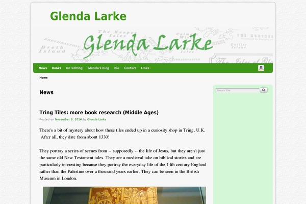 glendalarke.com site used Weaver-ii-pro-child