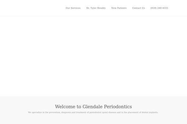 glendaleperiodontics.com site used Dentalia