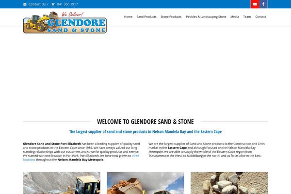 Envision Child theme site design template sample