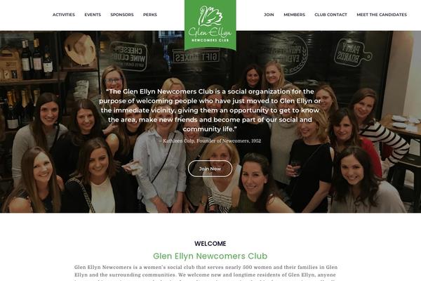 glenellynnewcomers.org site used Composer
