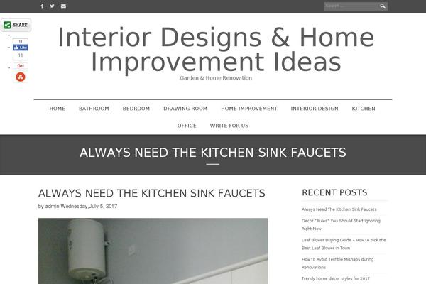 Twenty Seventeen theme site design template sample