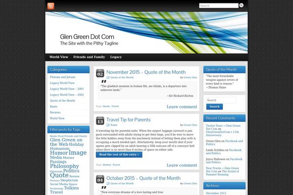 Graphene theme site design template sample