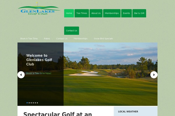 glenlakesgolf.com site used Gen